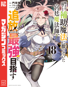 味方が弱すぎて補助魔法に徹していた宮廷魔法師、追放されて最強を目指す（18）,raw