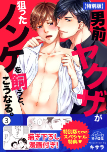 【BL漫画】男前ヤクザが狙ったノンケを飼うと、こうなる。【特別版】【描き下ろし漫画付き】(3)raw,無料,キサラ,Bevy