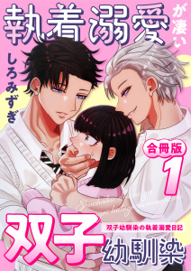 執着溺愛が凄い双子幼馴染【白抜き修正版】 ～双子幼馴染の執着溺愛日記～の表紙