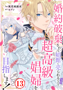婚約破棄されて娼館に売られる（予定）なので、超高級娼婦を目指します！13の表紙