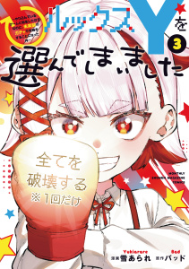 ルックスＹを選んでしまいました　～やり込んでいるゲームに転生したはずなのに、未実装のガチャで攻略をすることになった件～（３）の表紙